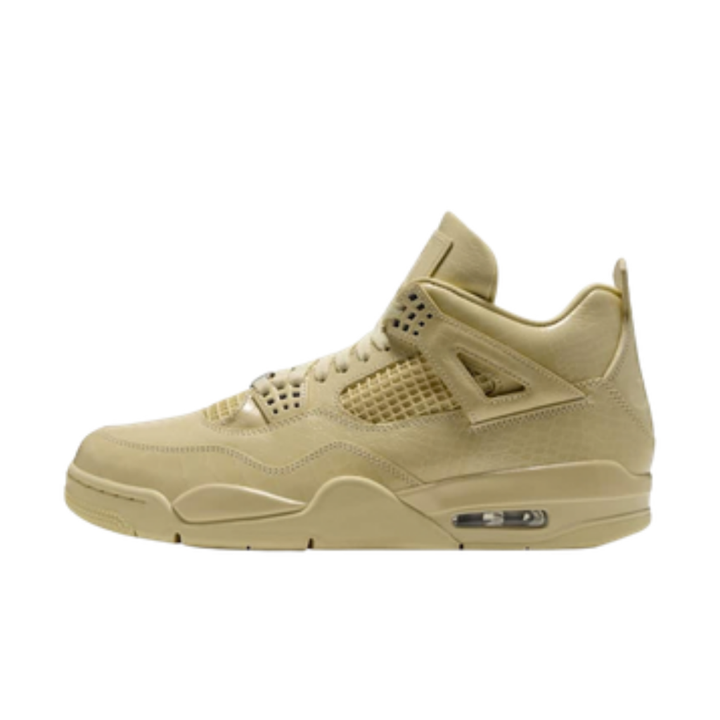 J Balvin x Air Jordan 4 Retro Lemonade IW2872-700 side view
