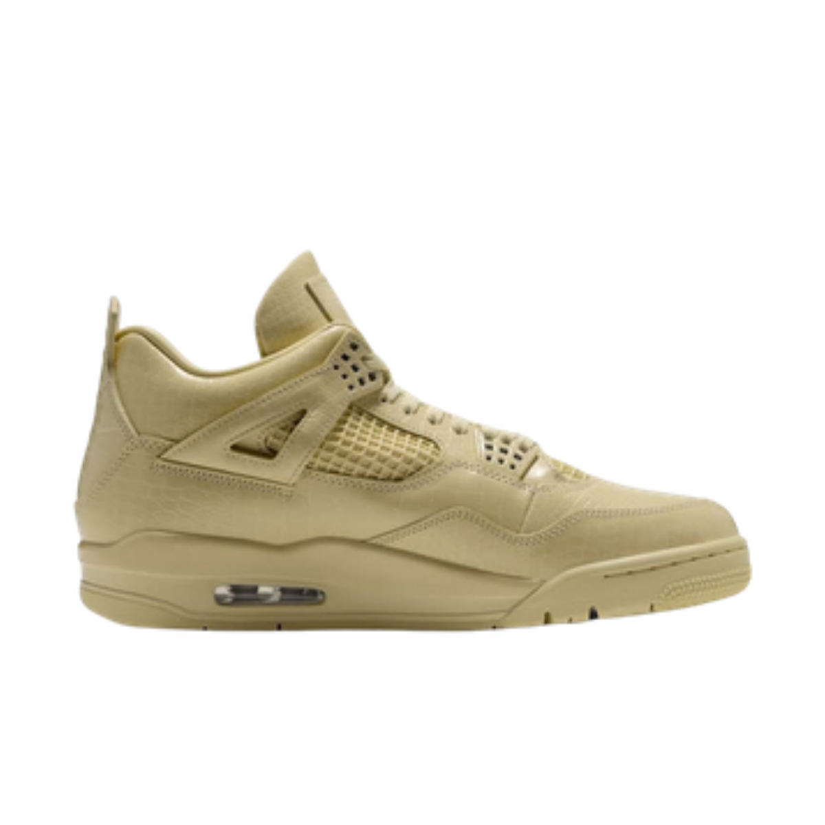 J Balvin x Air Jordan 4 Retro Lemonade IW2872-700 inner side view