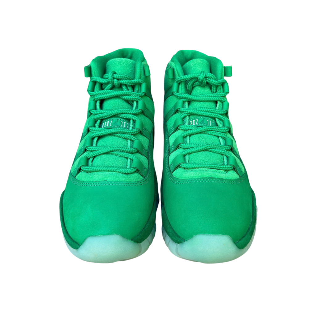 Air Jordan 11 Retro Monstars Green Screen IQ5700-900 pair front view
