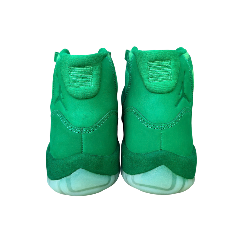 Air Jordan 11 Retro Monstars Green Screen IQ5700-900 heel view