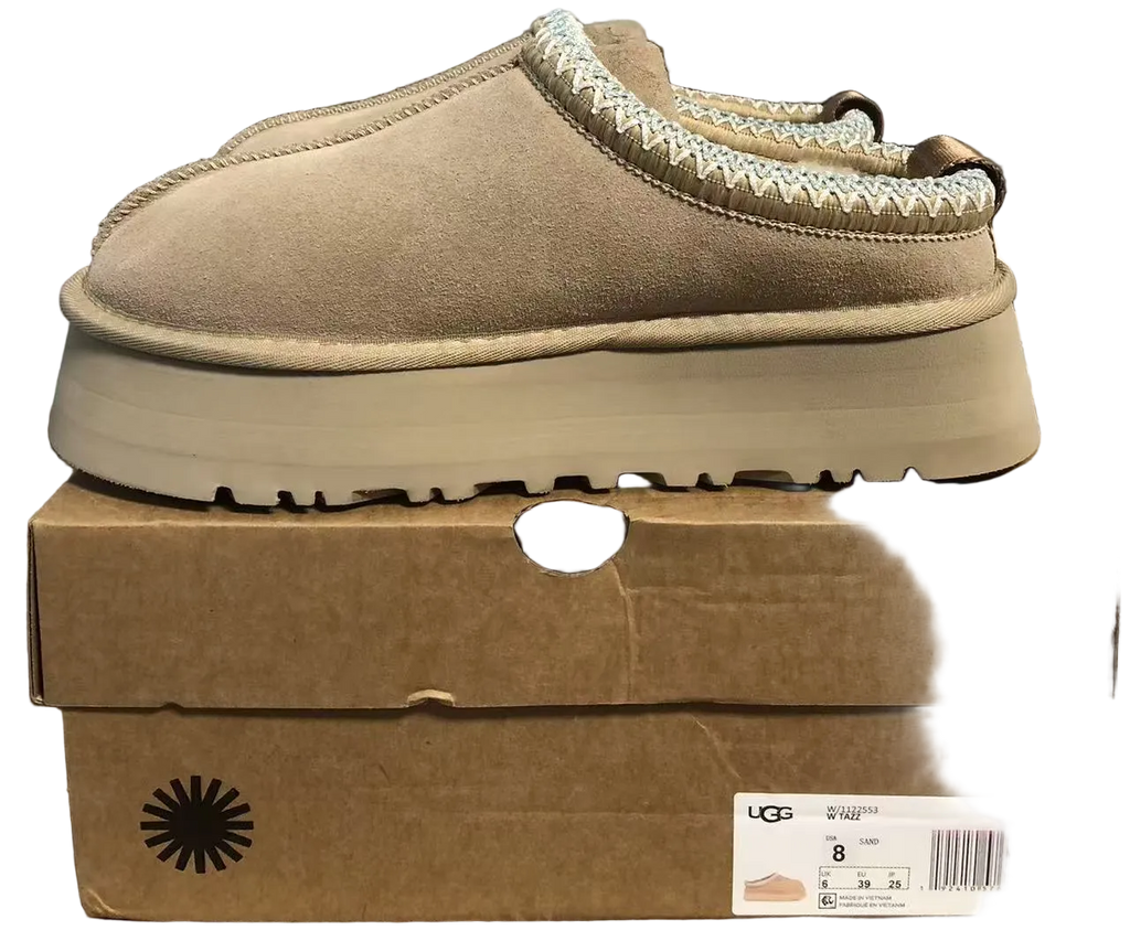 UGG Tasman Slipper — Sand | S-0011–S-0015