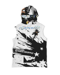 JWMMA Men's All-Over Print Heavyweight Sleeveless Hoodie