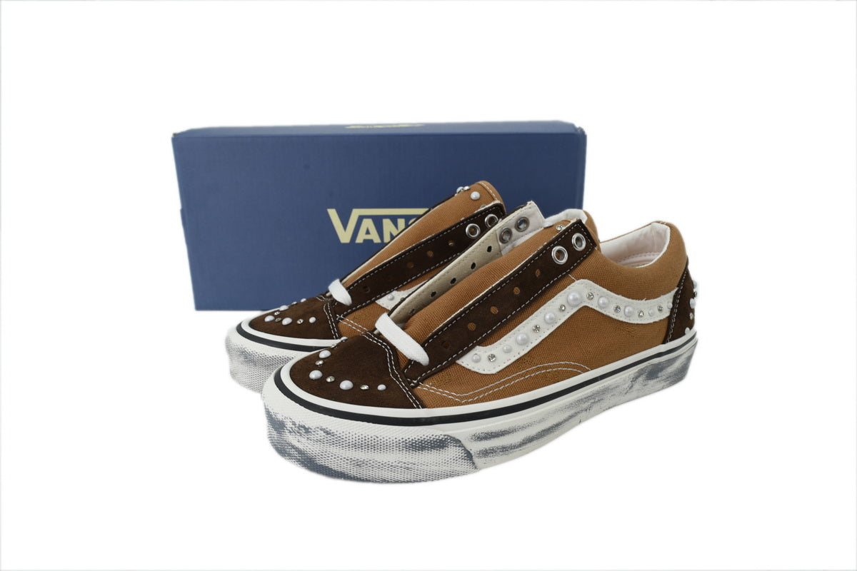 Vans LX Old Skool 36 Pearlized Pack Vintage Cocoa Brown