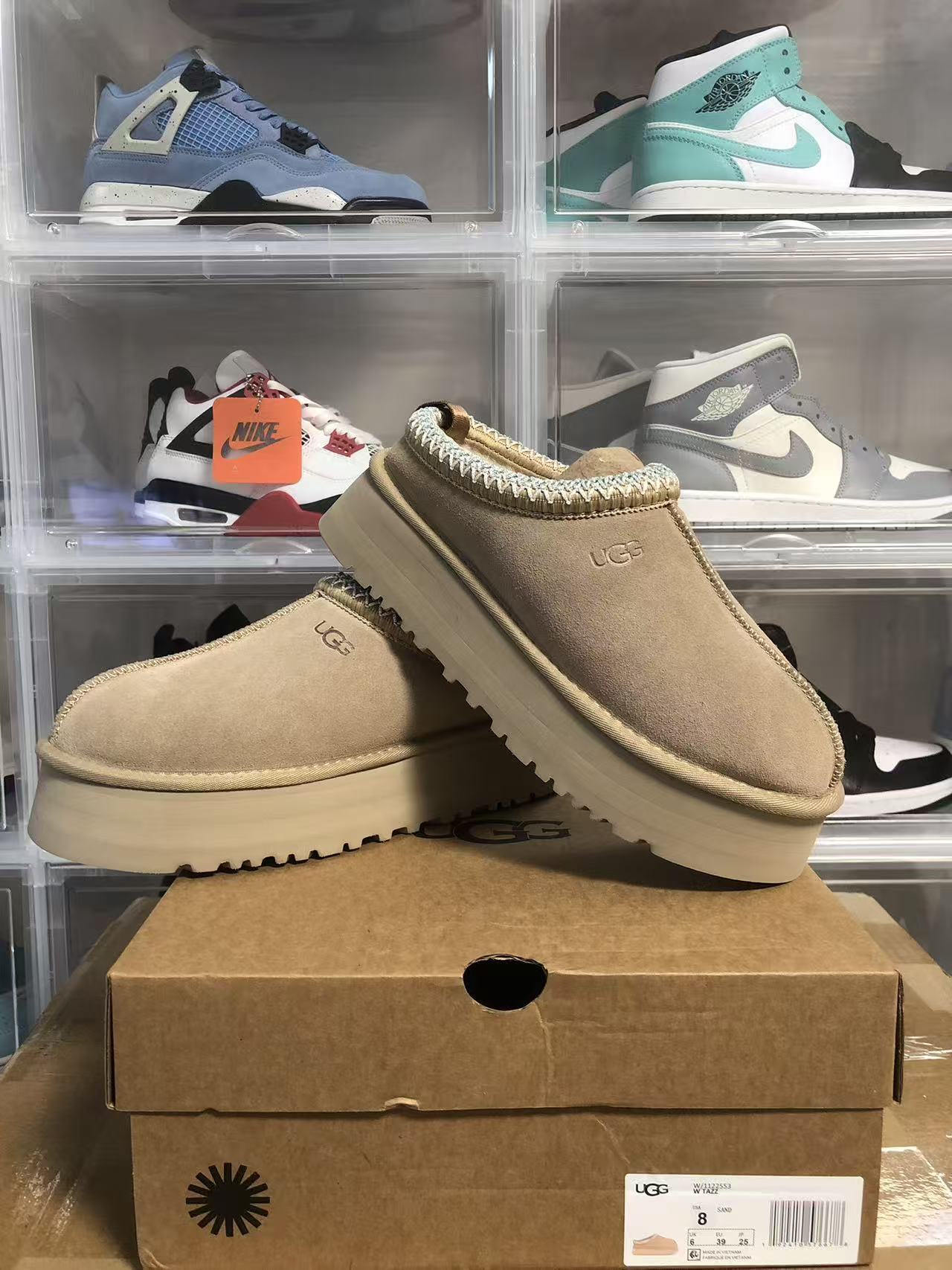 UGG Tasman Slipper — Sand | S-0011–S-0015