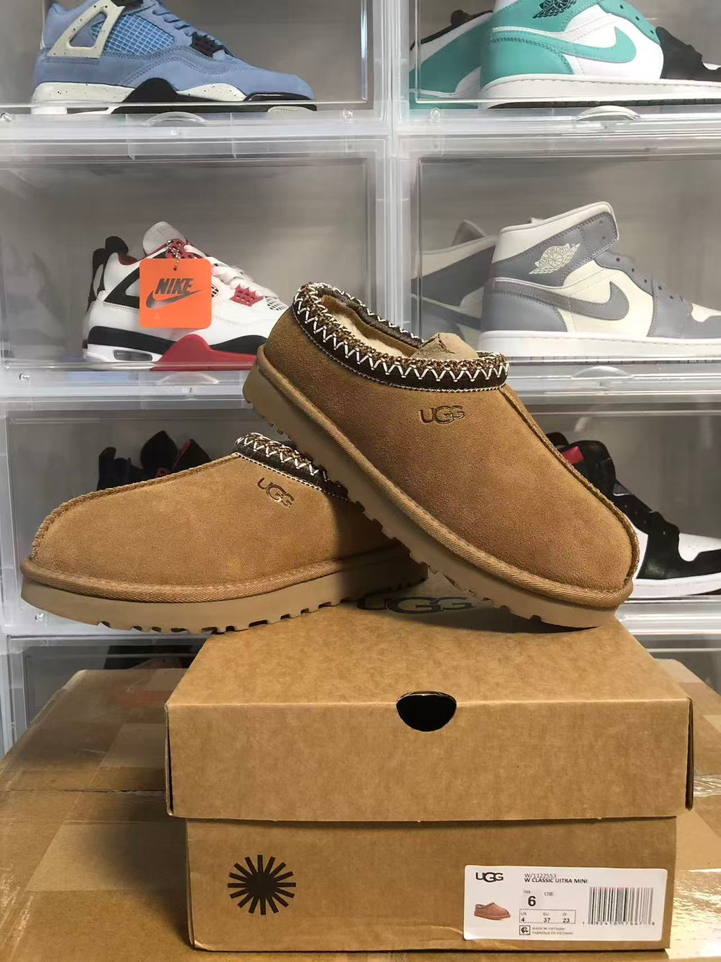 Pantufla UGG Tasman — Tan | S-0021–S-0025