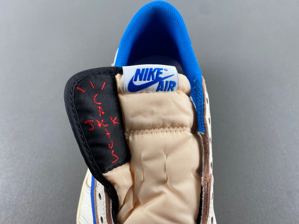 Jordan 1 Retro Low OG SP Fragment x Travis Scott Sail Military Blue DM7866-104