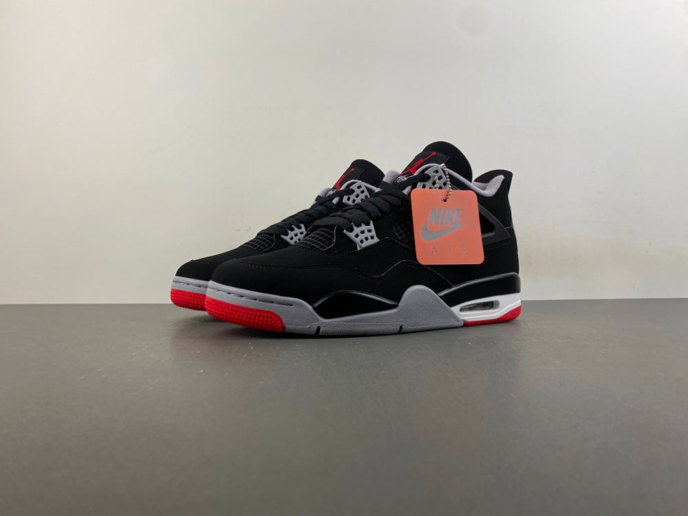 Air Jordan 4 Retro "Bred" (2026) IX8180-001 - Early Release Bulk (November 2026)