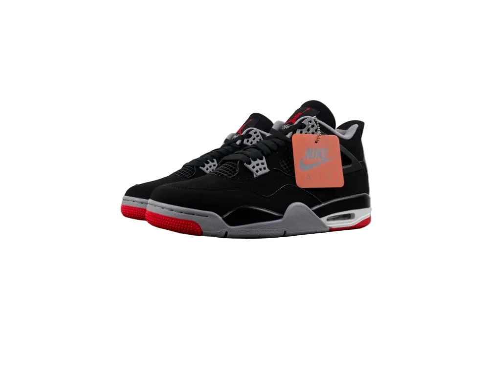 Air Jordan 4 Retro "Bred" (2026) IX8180-001 - Early Release Bulk (November 2026)