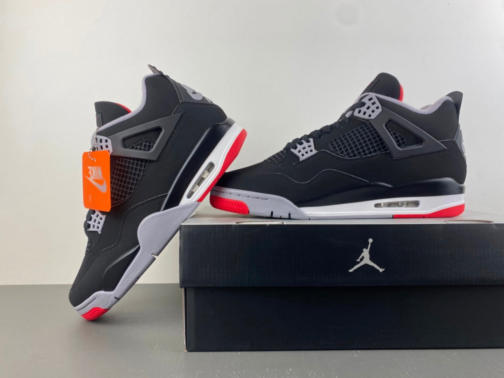 Air Jordan 4 Retro "Bred" (2026) IX8180-001 - Early Release Bulk (November 2026)