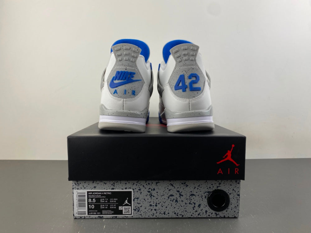 Air Jordan 4 Retro "Jackie Robinson" JJ9189-101 - Early Release Bulk (April 2027)