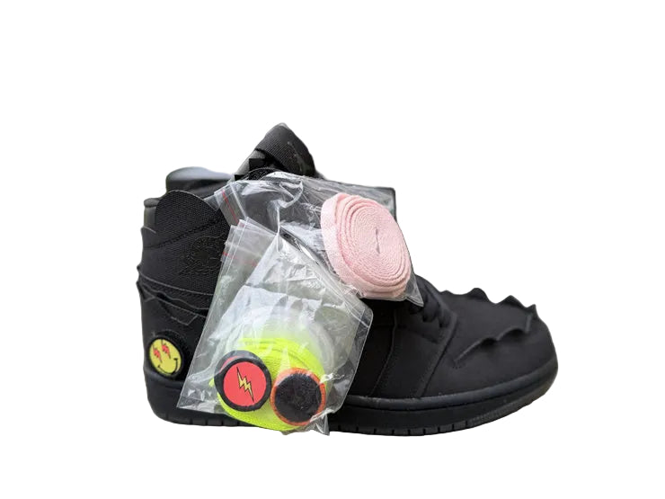 J Balvin x Air Jordan 1 High OG "Omerta" Triple Black