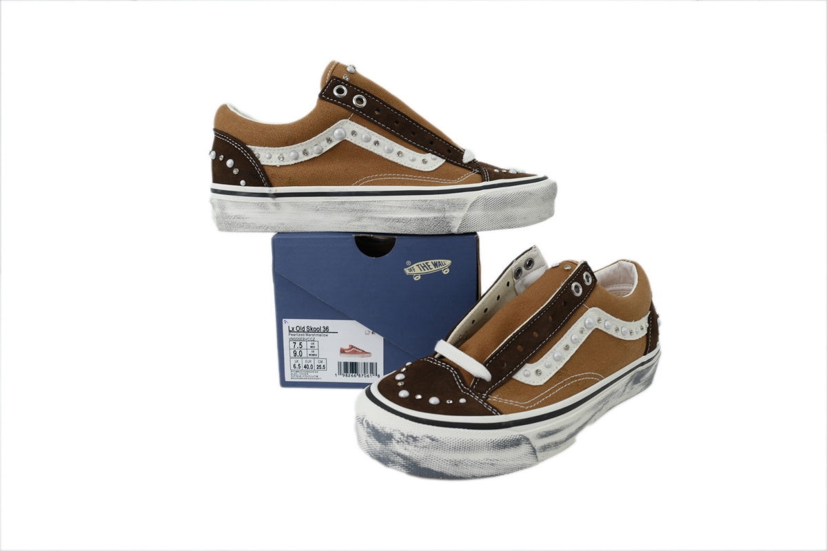 Vans LX Old Skool 36 Pearlized Pack Vintage Cocoa Brown
