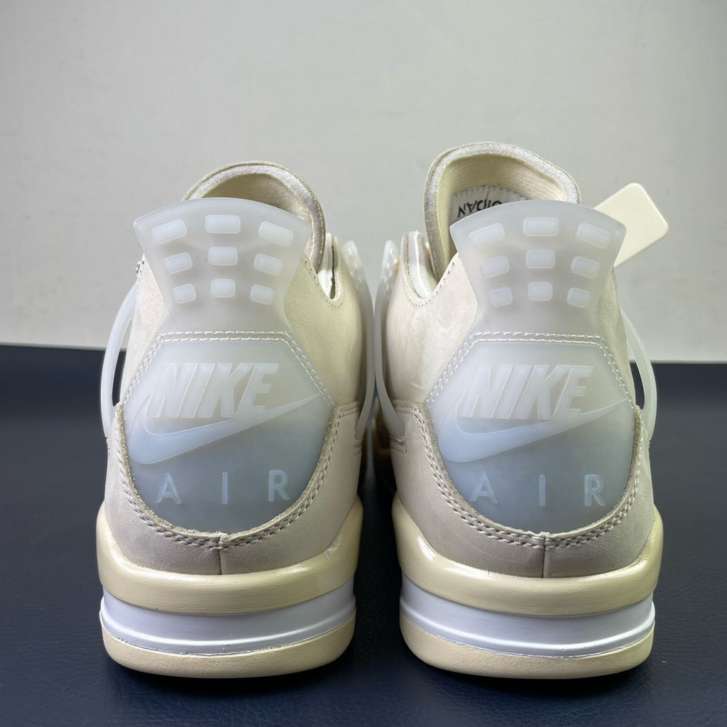 OFF-WHITE x Air Jordan 4 Retro "White Sail"