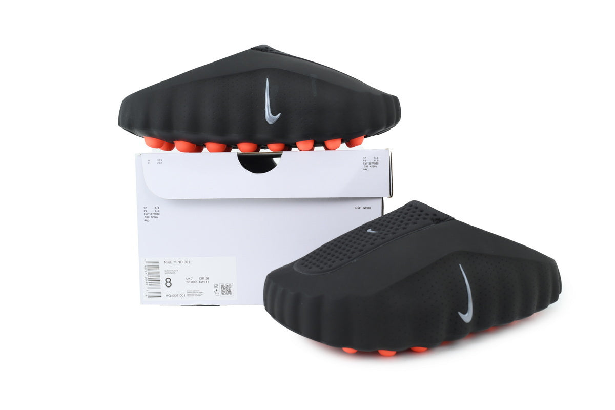 Nike Mind 001 Slide Black Chrome