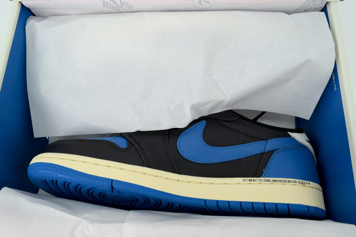 SAMPLE FRAGMENT x Travis Scott x Air Jordan 1 Retro Low OG 'Black Blue'