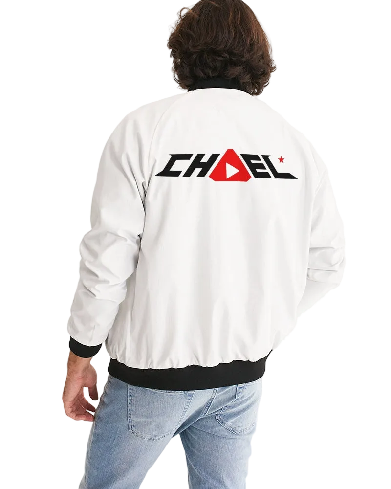 CHAEL Men's All-Over Print Bomber Jacket
