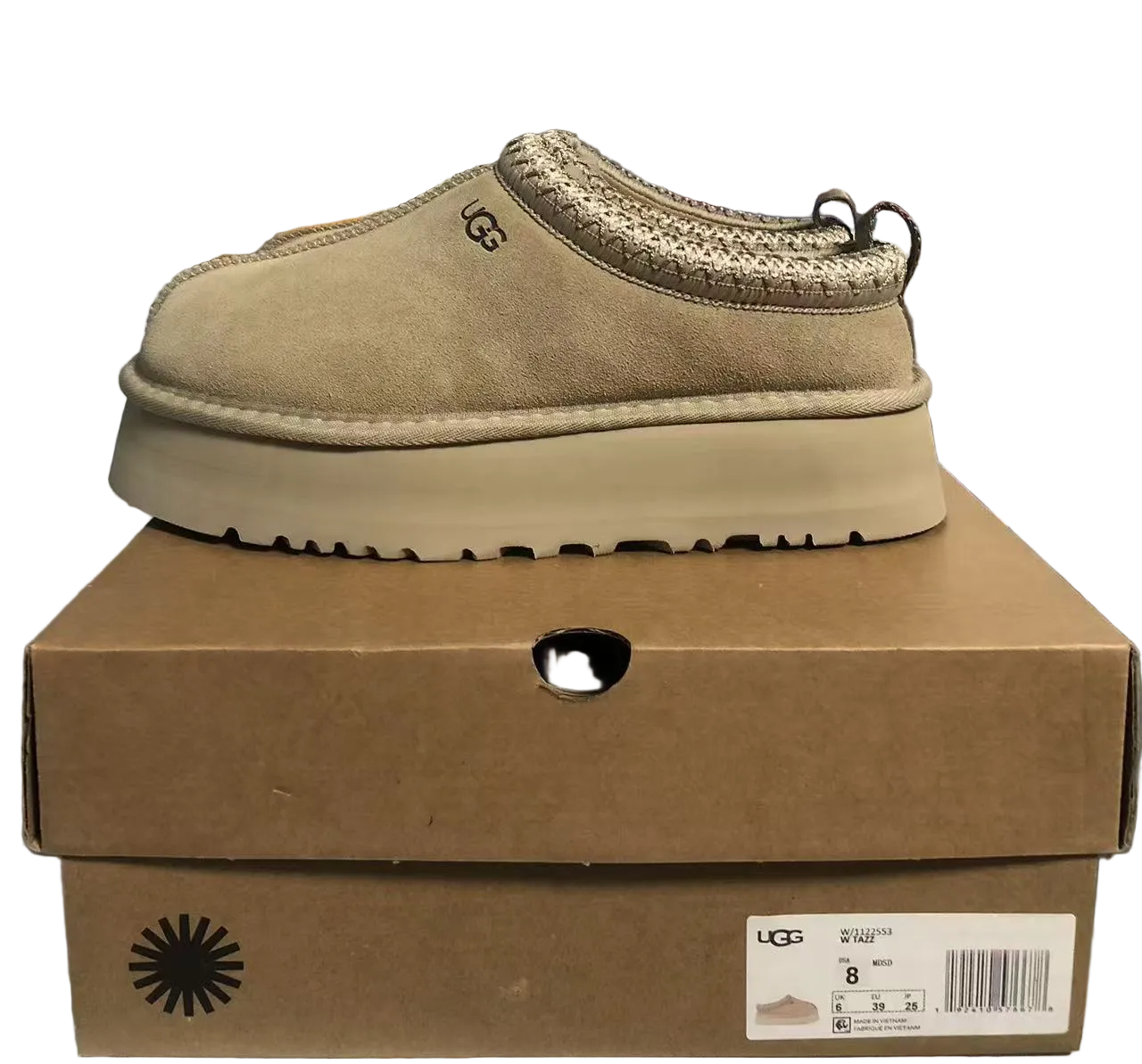 UGG Tasman Slipper — Chestnut (Classic Short) | S-0032–S-0035