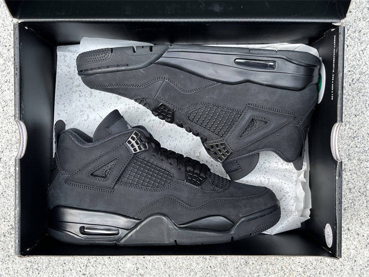 Air Jordan 4 Retro Black Cat (2025) — Men's