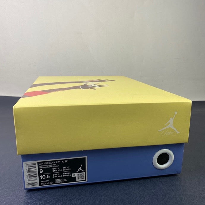 Union LA x Air Jordan 4 Retro SP "Off Noir"