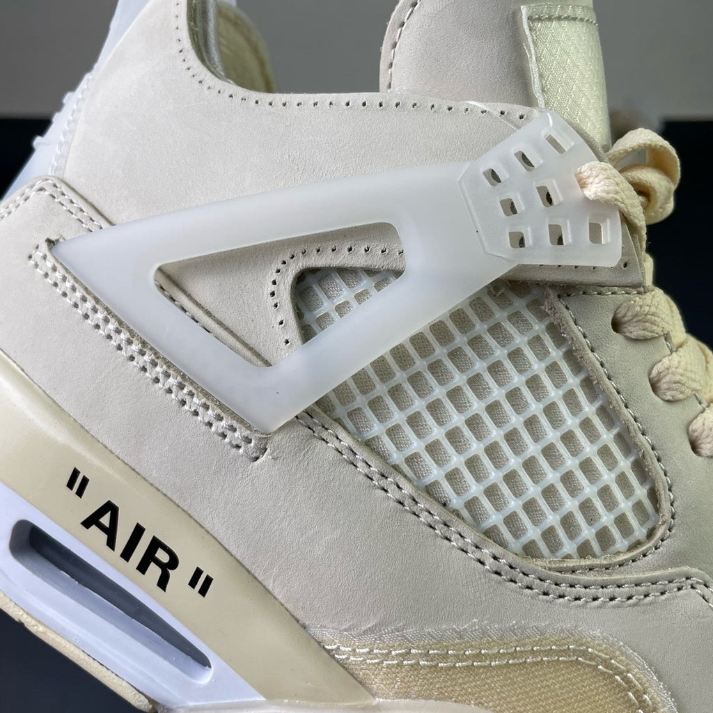 OFF-WHITE x Air Jordan 4 Retro "White Sail"