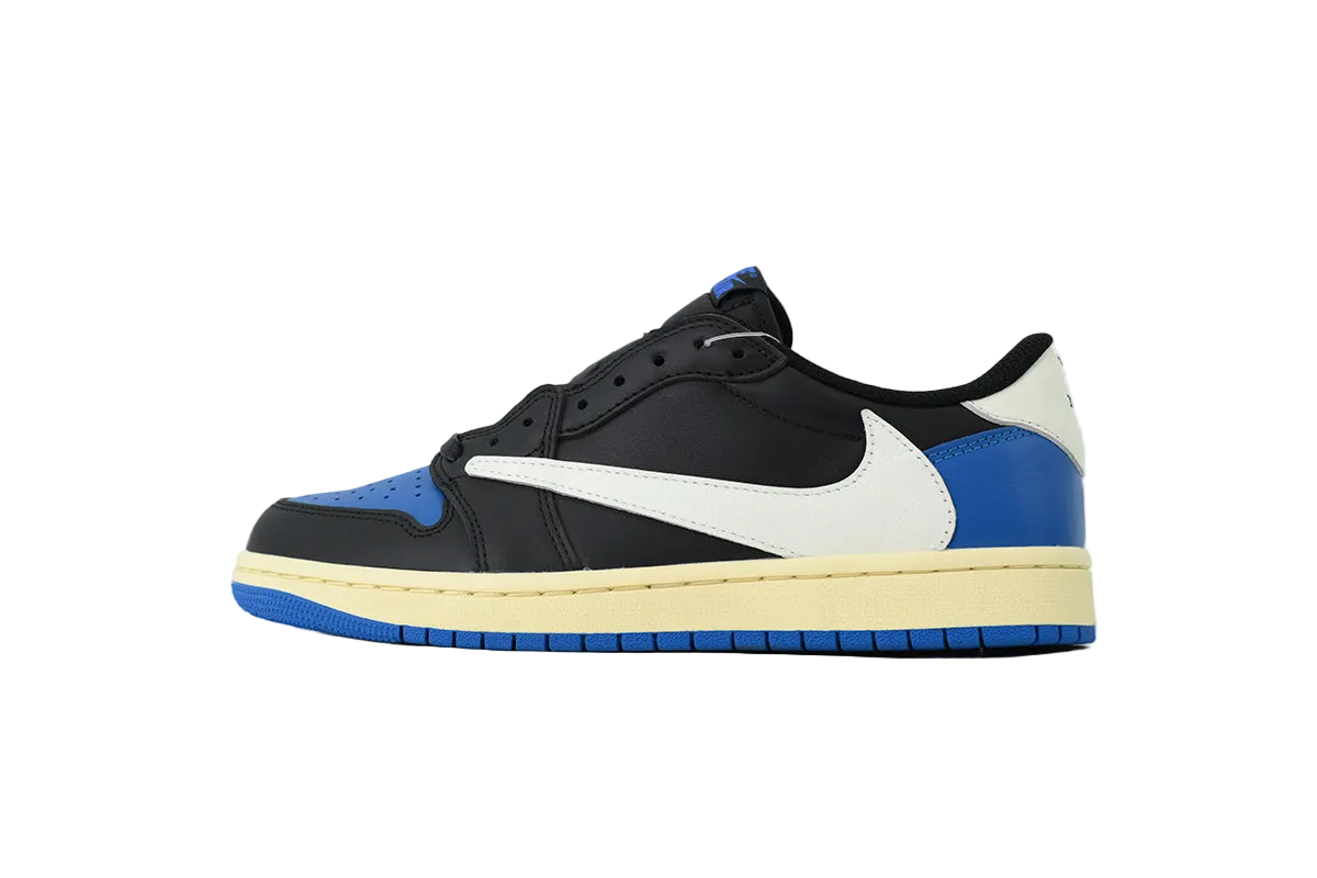 SAMPLE FRAGMENT x Travis Scott x Air Jordan 1 Retro Low OG 'Black Blue'