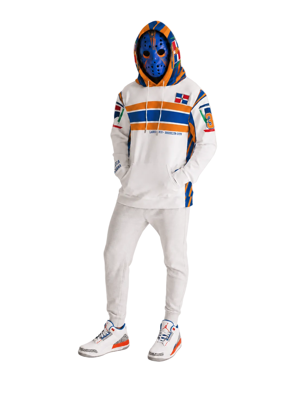 Lab X — RD Hoodie + AJ3 Knicks Combo