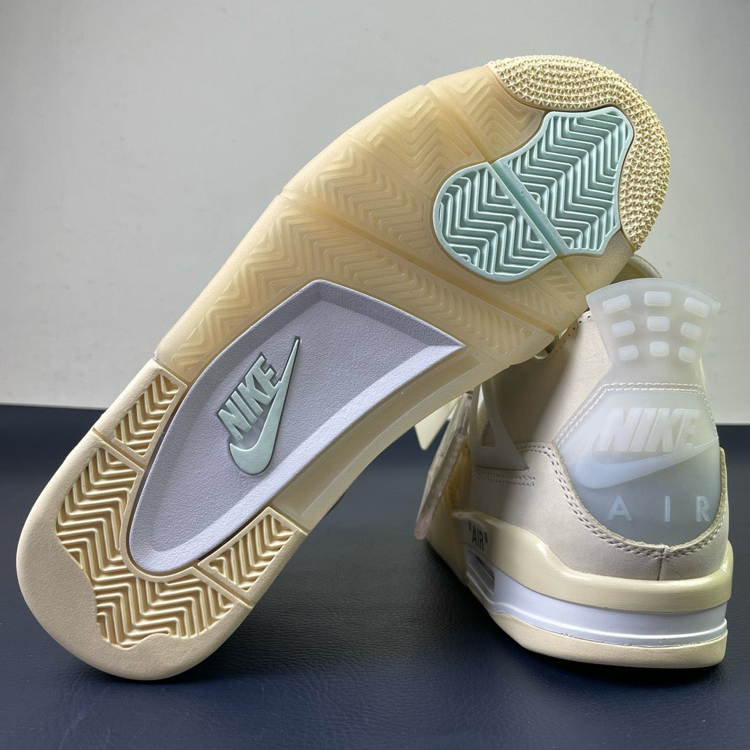 OFF-WHITE x Air Jordan 4 Retro "White Sail"