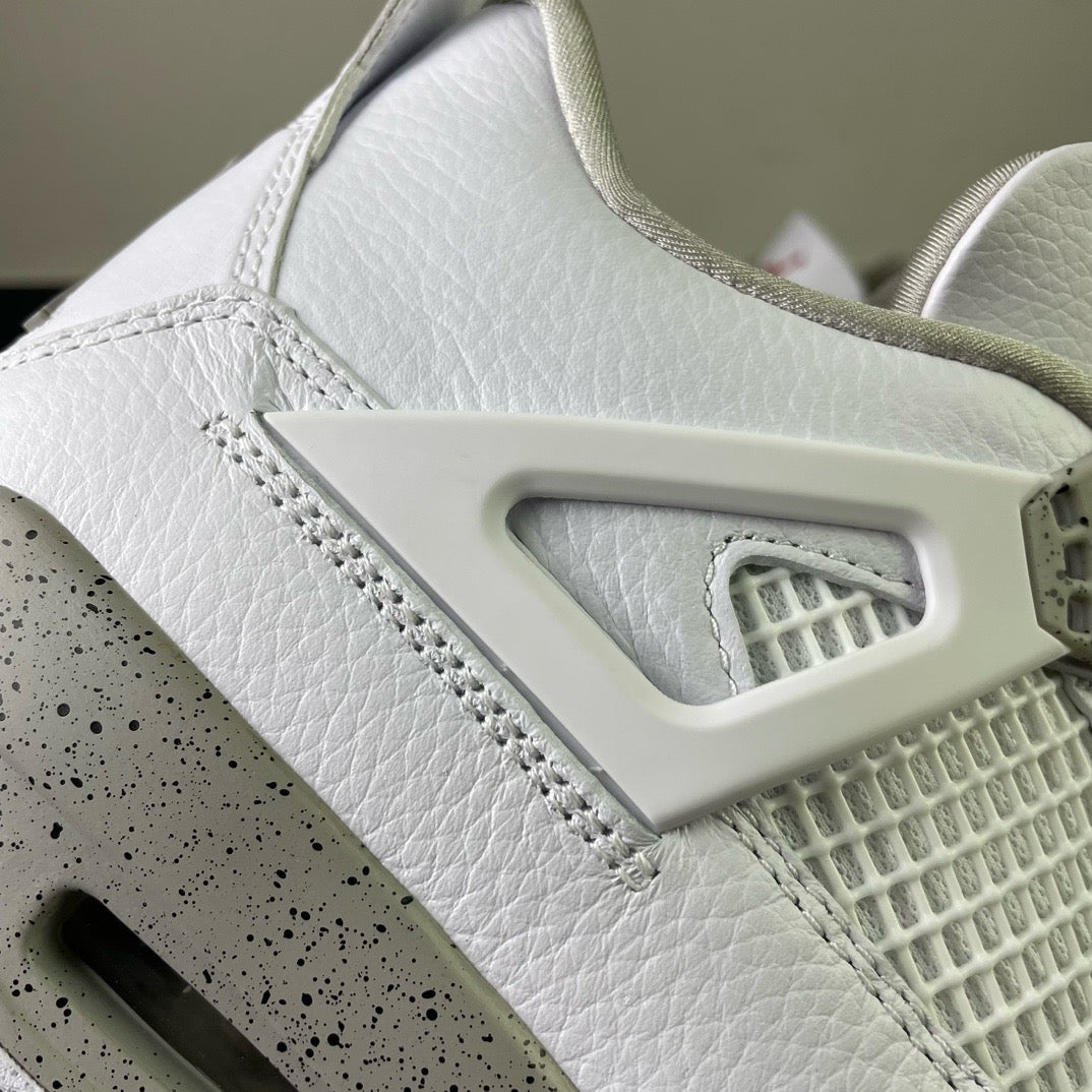 Air Jordan 4 Retro "White Oreo" — Men's