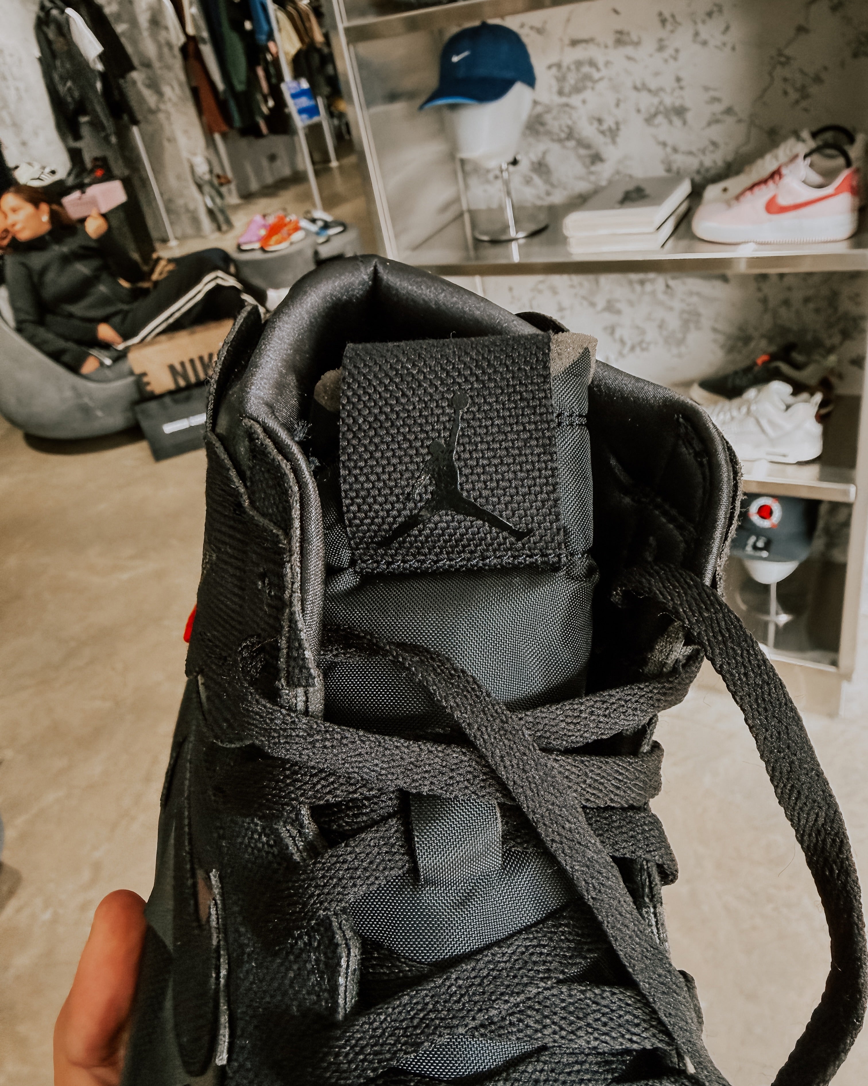 J Balvin x Air Jordan 1 High OG "Omerta" Triple Black