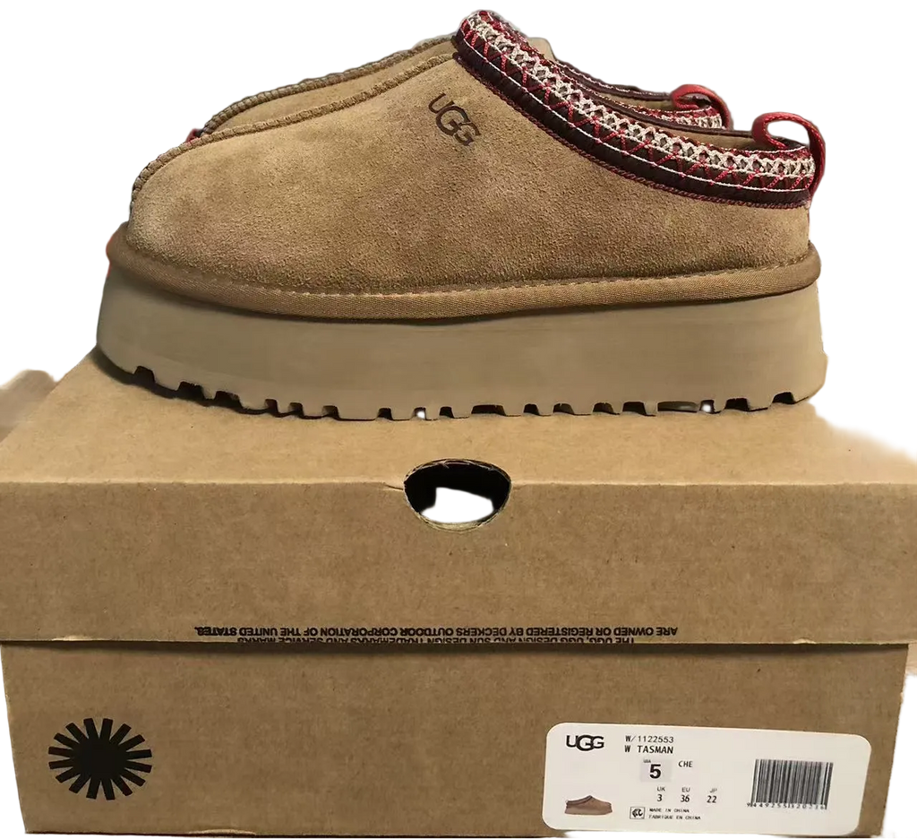 UGG Tasman Slipper — Chestnut | S-0001–S-0005