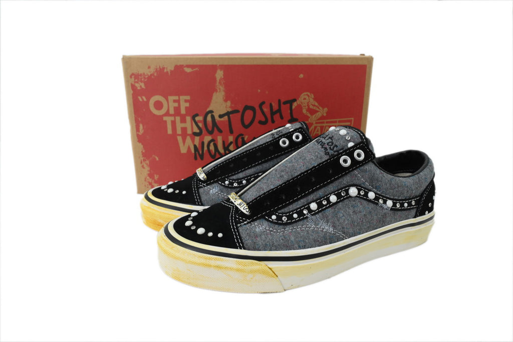 Vans OTW Old Skool Reissue 36 Satoshi Nakamoto Pearlized Speckled Moving Blanket Grey