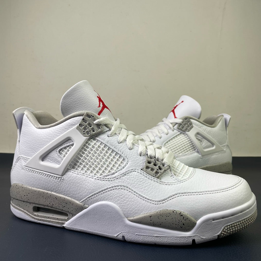 Air Jordan 4 Retro "White Oreo" — Men's