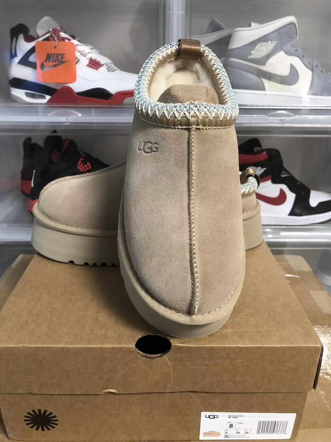 UGG Tasman Slipper — Sand | S-0011–S-0015