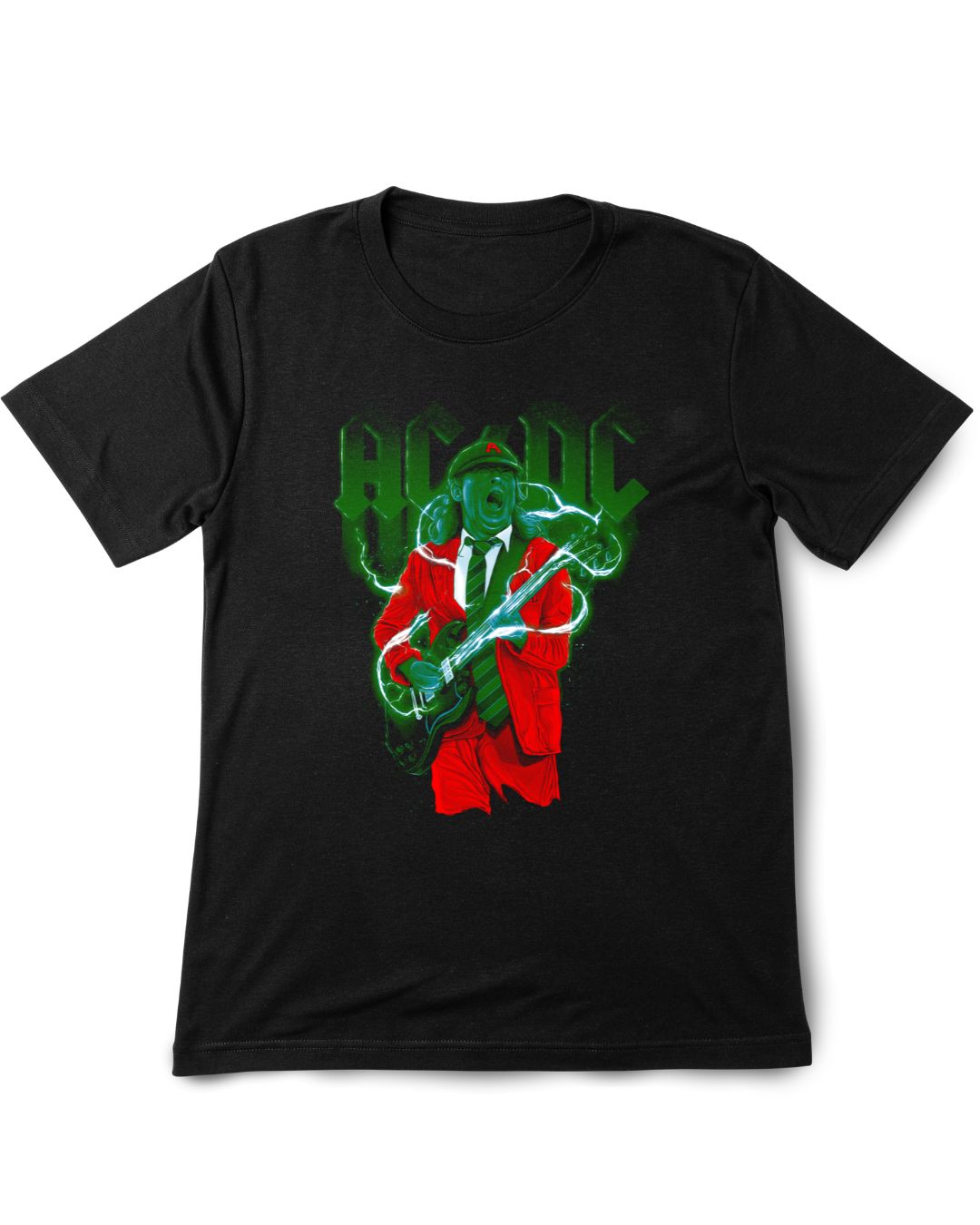 AC/DC 2 Vintage Printed Tee Shirt