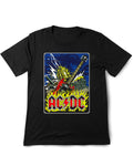 AC/DC 3 Vintage Printed Tee Shirt