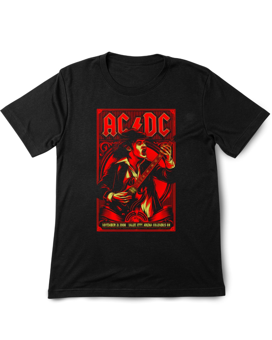 AC/DC Vintage Printed Tee Shirt