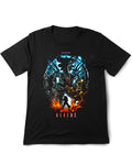 Aliens 2  Vintage Printed Tee Shirt