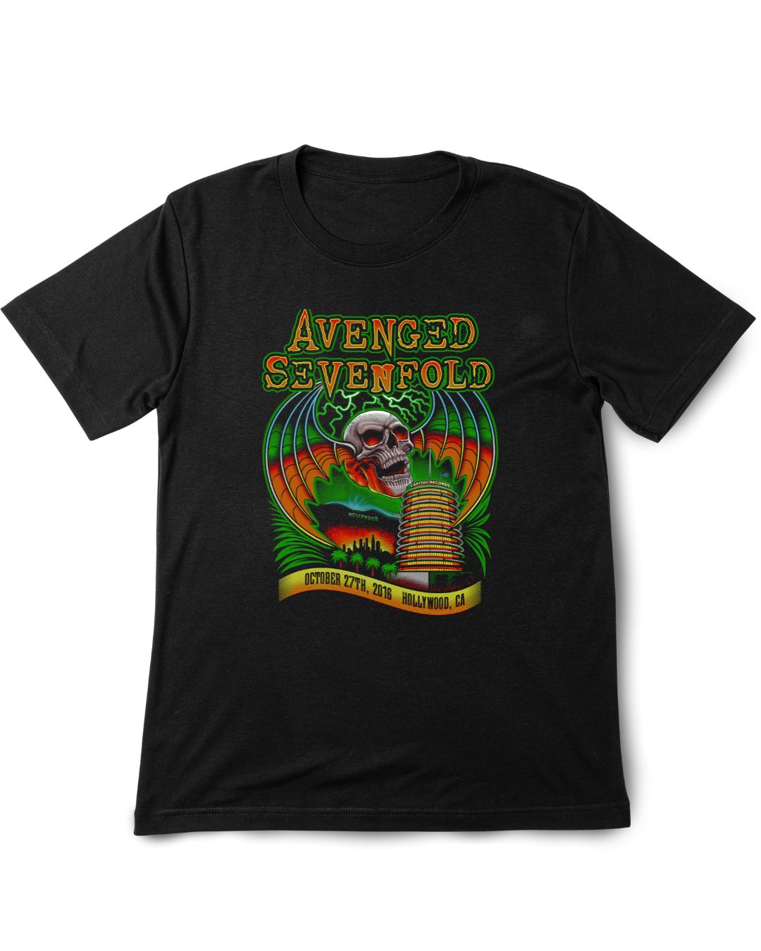 Avenged Sevenfold Vintage Printed Tee Shirt