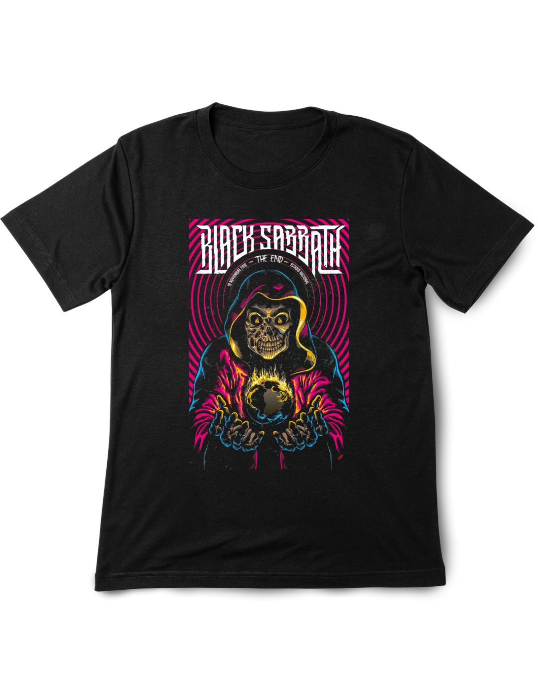 Black Sabbath 3 Vintage Printed Tee Shirt