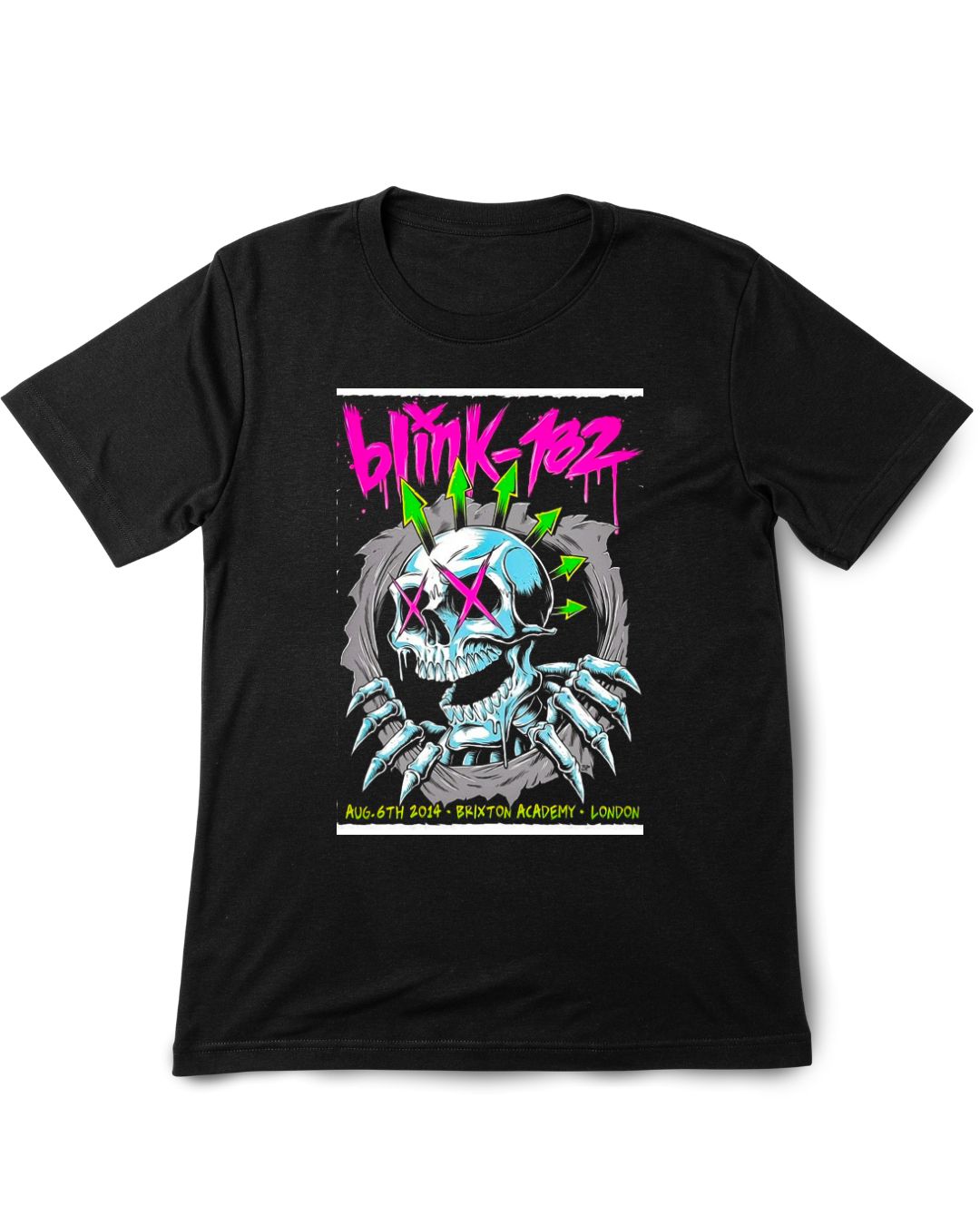 Blink 187 Vintage Printed Tee Shirt