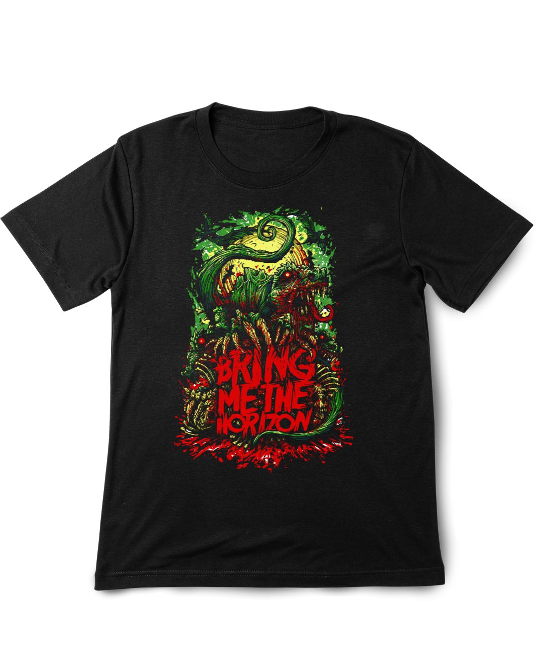 Bring Me the Horizon Vintage Printed Tee Shirt