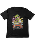 Cartoon Vintage Printed Tee Shirt