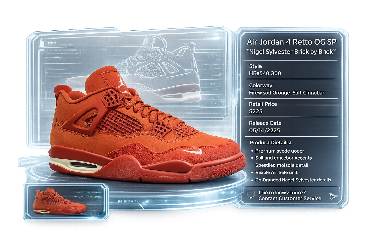 Nigel Sylvester Jordan 4 Brick by Brick - possible pull