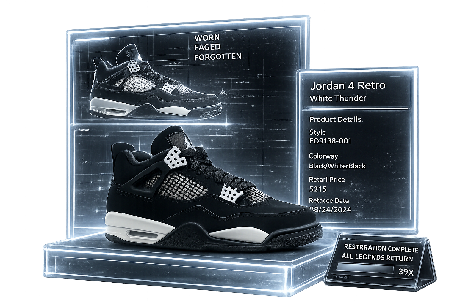 Air Jordan 4 White Thunder - possible pull