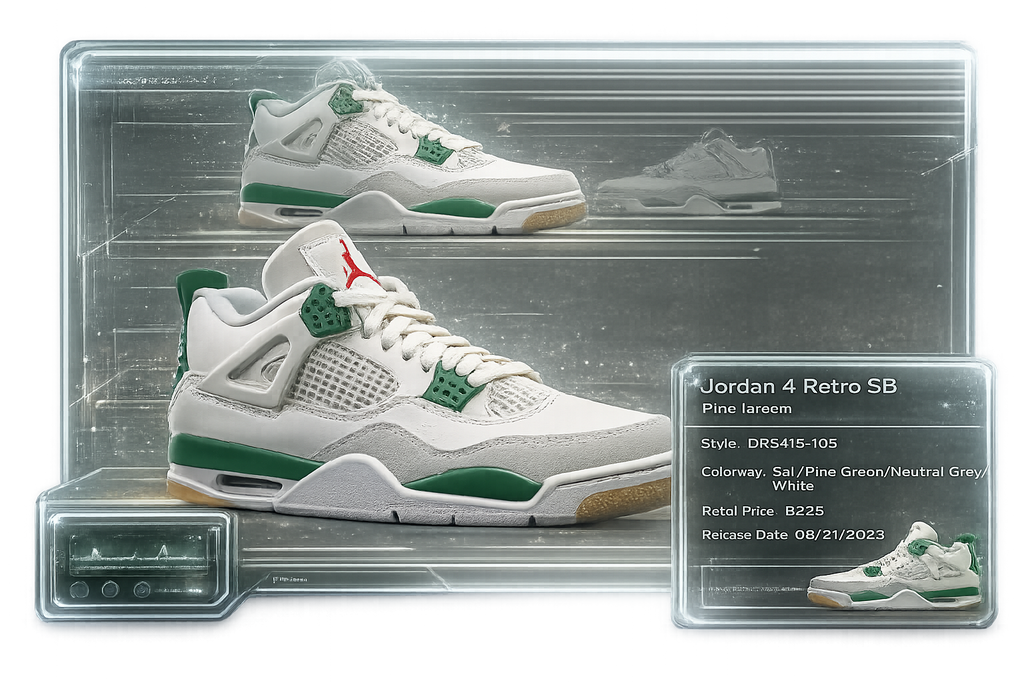 Air Jordan 4 Retro SB Pine Green (2023)