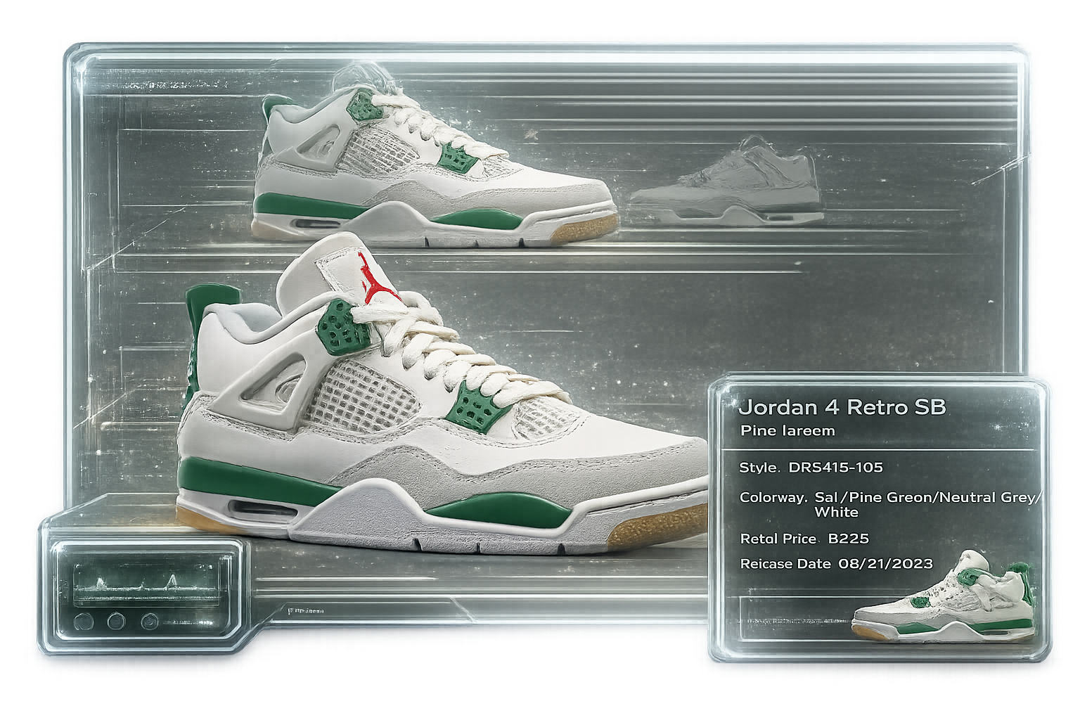 Air Jordan 4 SB Pine Green - possible pull