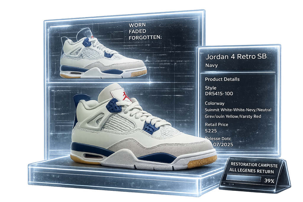 Air Jordan 4 Retro SB Navy (2025)
