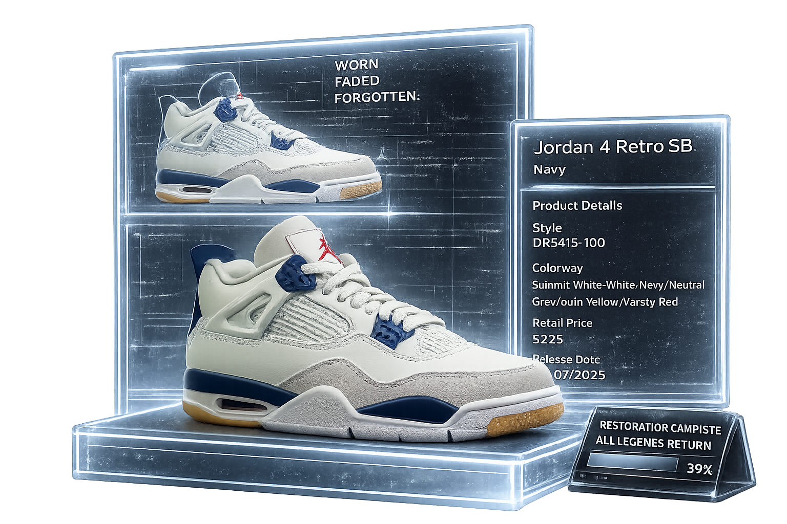 Air Jordan 4 Retro SB Navy (2025)