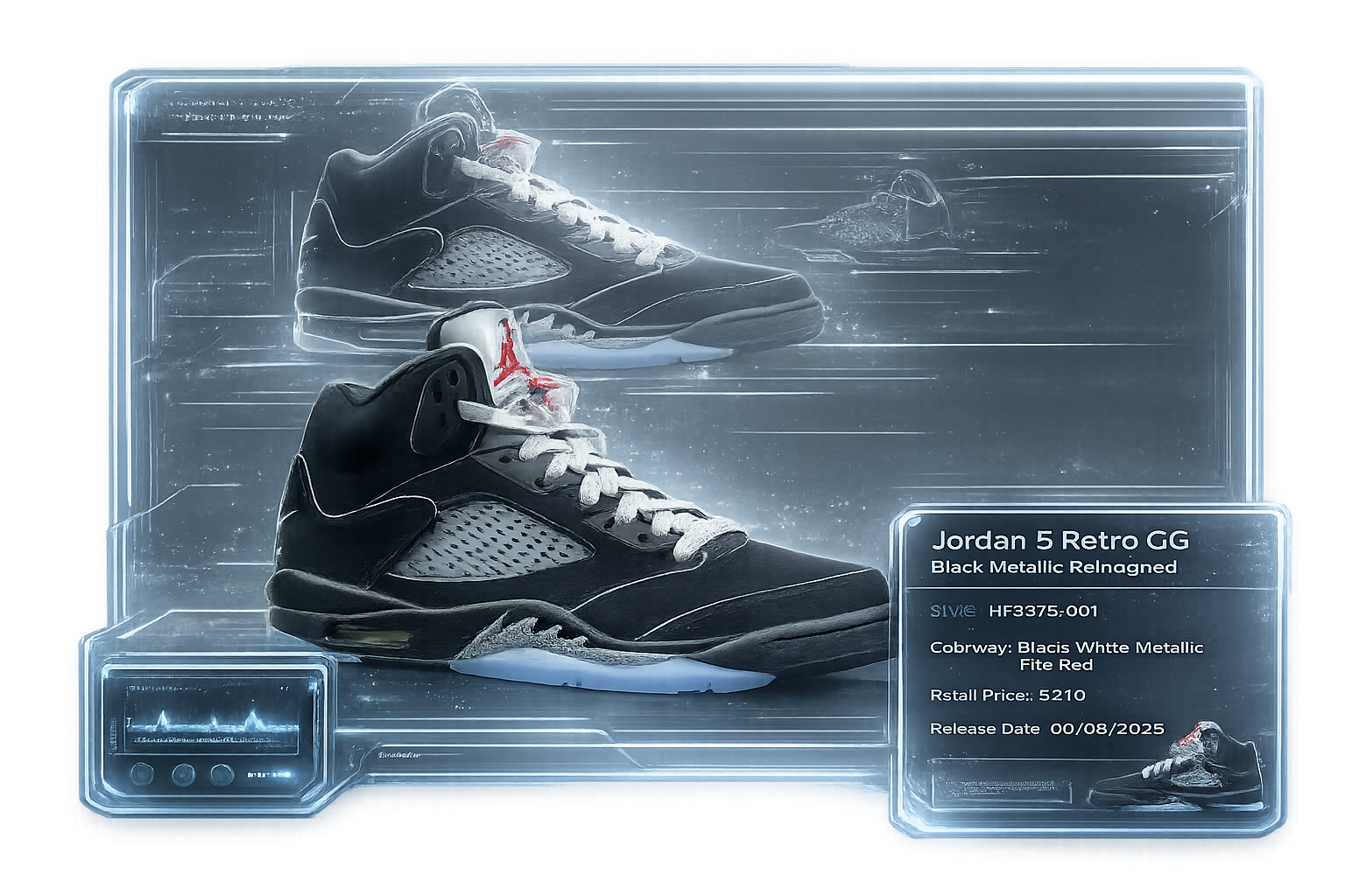 Air Jordan 5 Black Metallic - possible pull