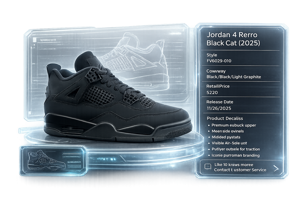 Air Jordan 4 Black Cat - possible pull